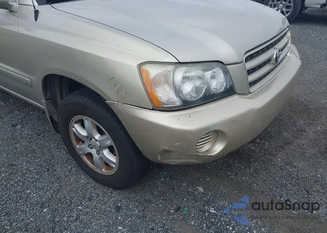 2003 Toyota Highlander V6 из США, поврежденный, VIN JTEGF21A730079067